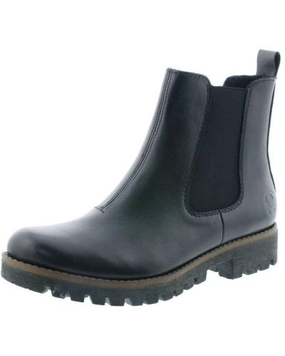 Hush Puppies Chelsea Ankle Boot - 2e/wide Width In Black - Gray