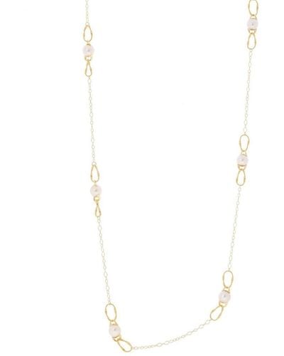 Marco Bicego Marrakech Onde 18k 5-6mm Pearl Necklace - White