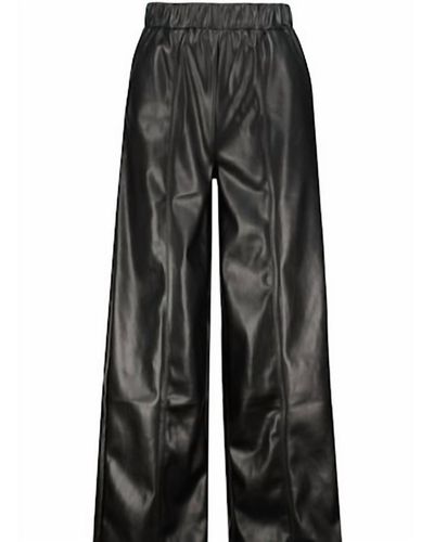 Bishop + Young Gia Vegan Leather Pants - Black