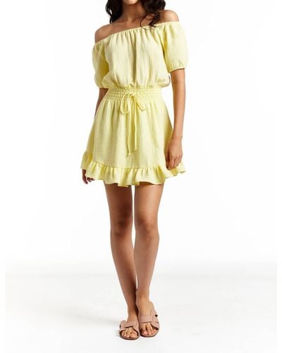 Drew Sumner Dress - Yellow