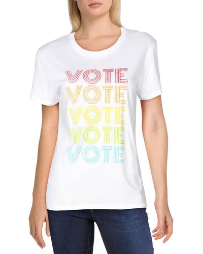Prince Peter Vote Graphic Short Sleeve T-shirt - White