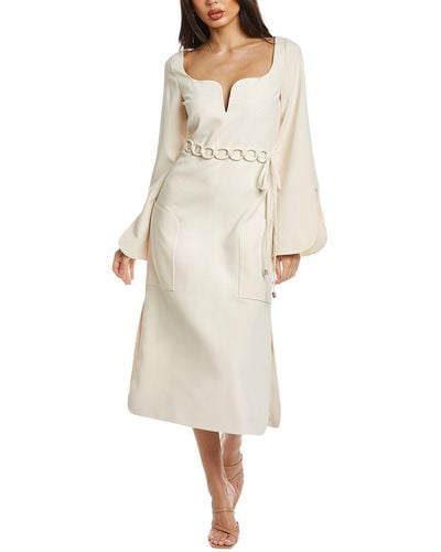 Alexis Sassari Midi Dress - White