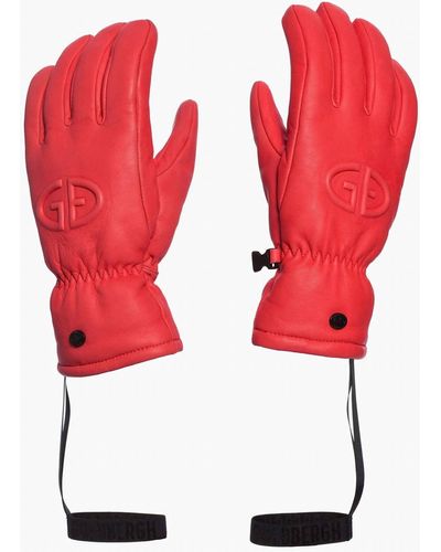 Goldbergh Freeze Gloves - Red