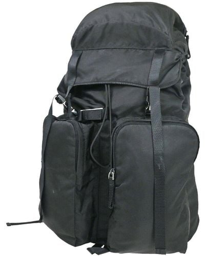 Prada Re-nylon Plated Handbag (pre-owned) - Black