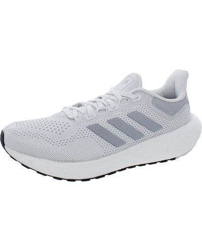 adidas Pureboost Jet Performance Fitness Running & Training Shoes - Gray