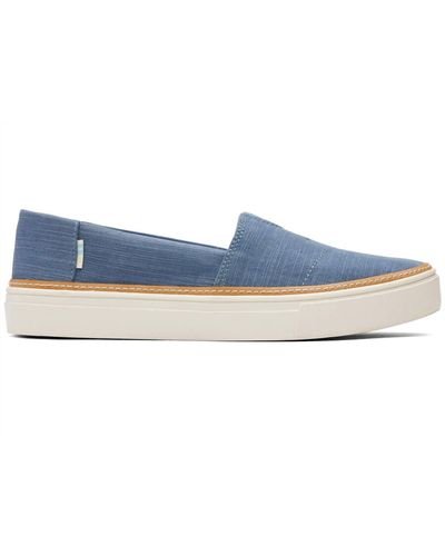 TOMS Parker Slip On Sneakers - Blue