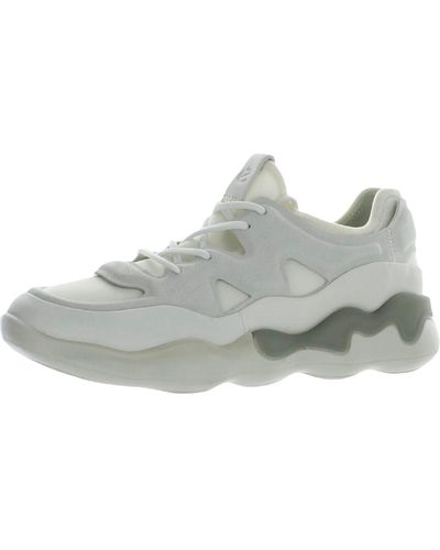 Ecco Elo Leather Performance Athletic And Training Shoes - Gray
