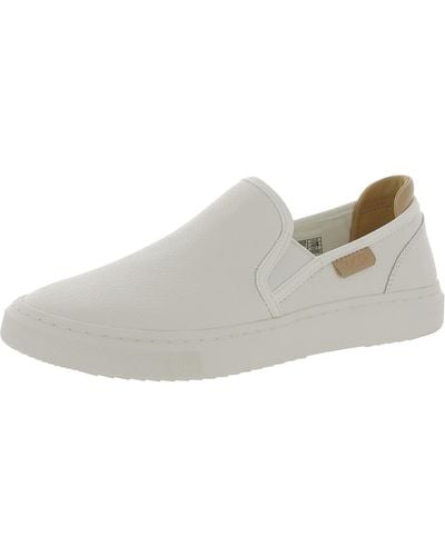 UGG Leather Slip-on Sneakers - Gray