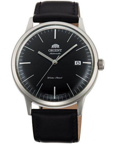 Orient Fac0000db0 Classic Bambino V2 41mm Manual-wind Watch - Black