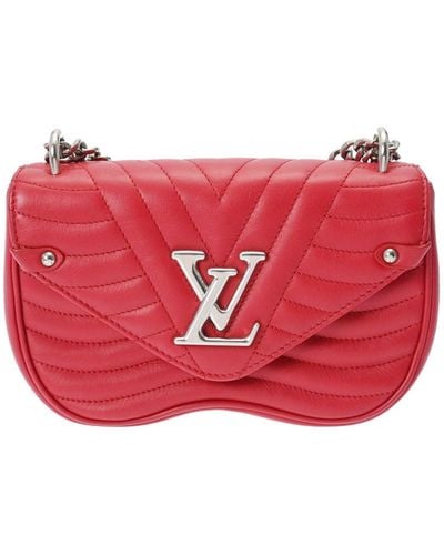 Louis Vuitton New Wave Leather Shoulder Bag (pre-owned) - Red