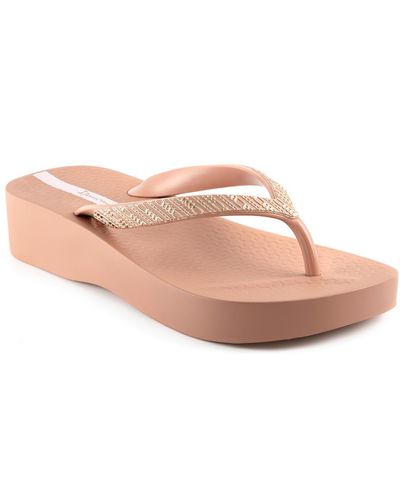 Ipanema Casual Round Toe Flip-flops - Pink