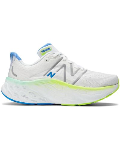 New Balance Fresh Foam X More V4 Running Shoes - D/medium Width - Blue