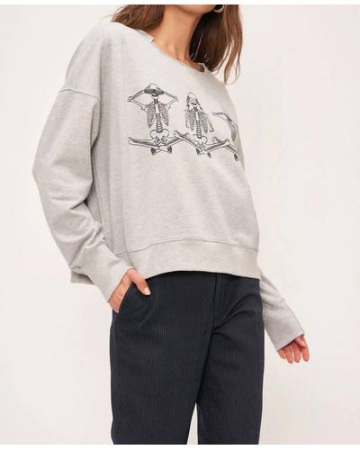 Project Social T See No Evil Sweatshirt - White
