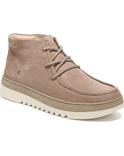 Dr. Scholls Get Hyped Comfort Lace Up Booties - Natural