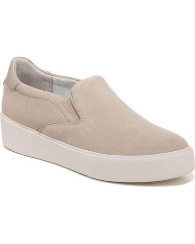 Naturalizer Marianna 2.0 Suede Casual Slip-on Sneakers - Natural