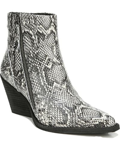Zodiac Ramona Ruffled Block-heel Ankle Boots - Black