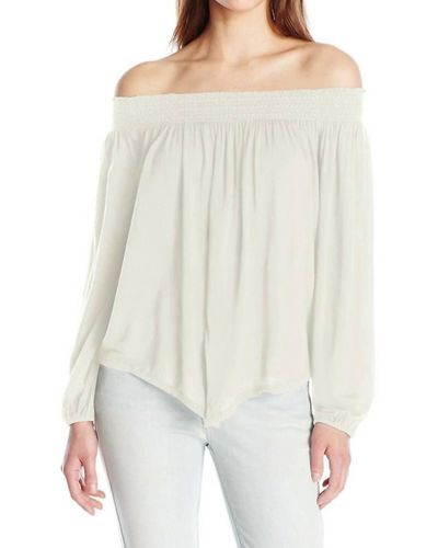 Bailey 44 Regatta Off The Shoulder Top In Ivory - Multicolor