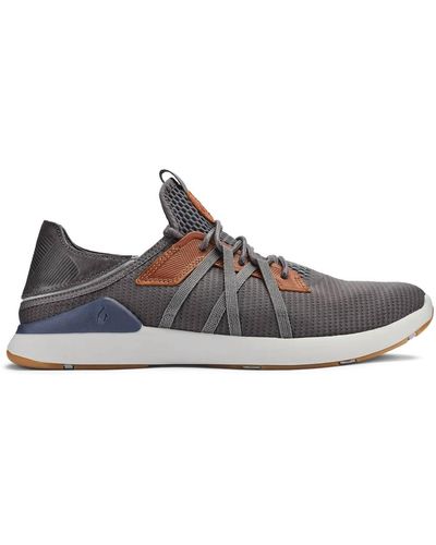 Olukai Mio Li Sneaker In Pavement/vintage Indigo - Brown