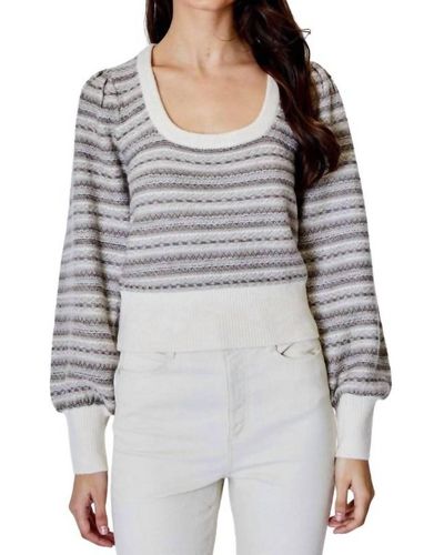 DH New York Amara Sweater - Gray