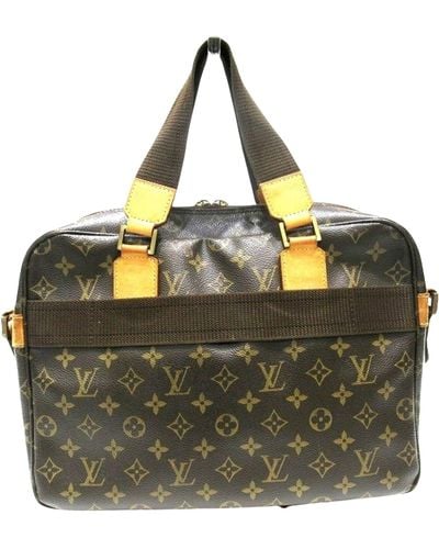 Louis Vuitton Bosphore Canvas Handbag (pre-owned) - Green