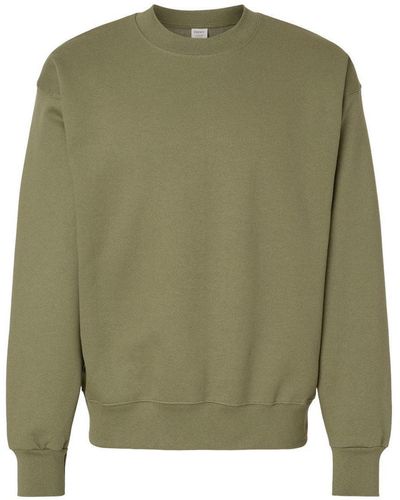 Hanes Ultimate Cotton Crewneck Sweatshirt - Green