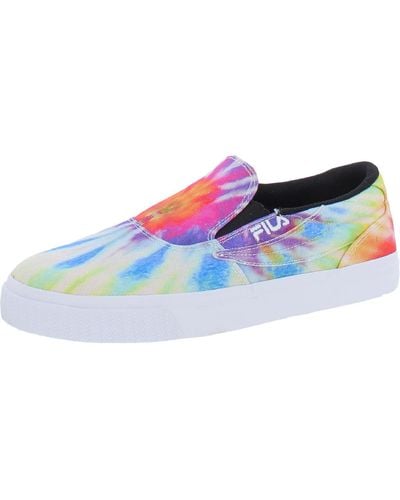 Fila Tie Dye Laceless Casual And Fashion Sneakers - Blue