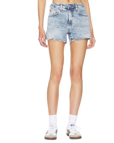 AG Jeans Haley Cut-off Shorts - Blue