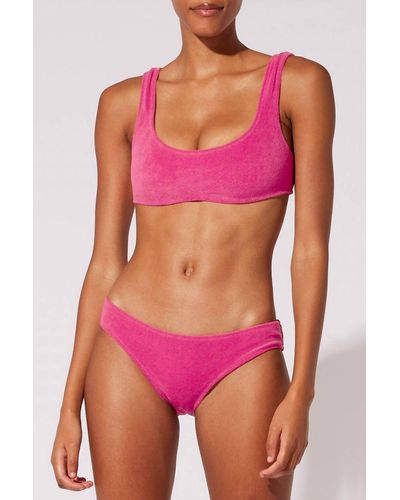 Solid & Striped The Elle Bottom - Pink