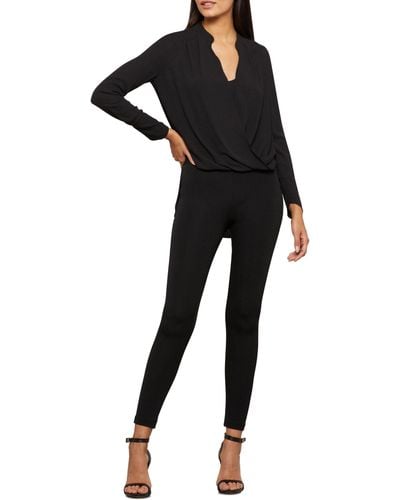 Bcbgmaxazria jaklyn draped front blouse sale