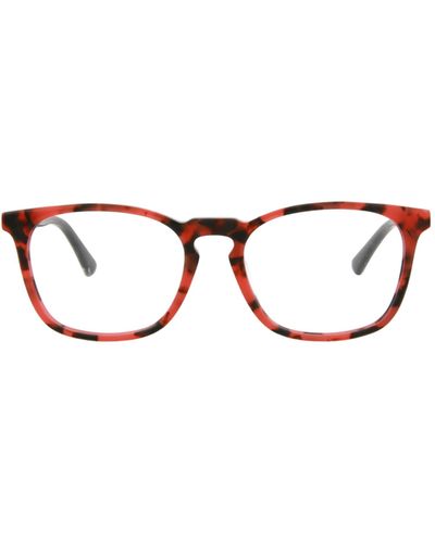 McQ Square-frame Acetate Optical Frames - Brown