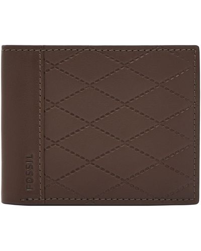 Fossil Journee Leather Traveler - Brown