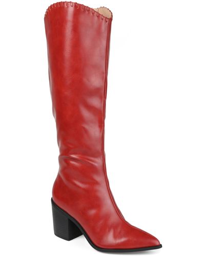Journee Collection Collection Tru Comfort Foam Daria Boot - Red