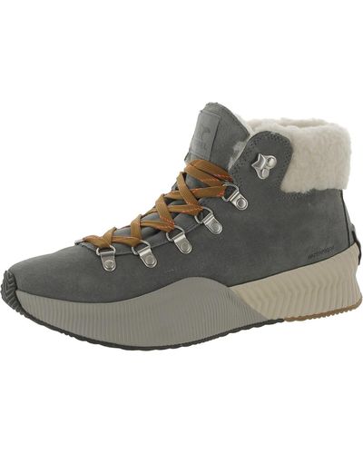 Sorel Out N About Iii Conquest Wp Suede Durable Waterproof & Weather Resistant - Black