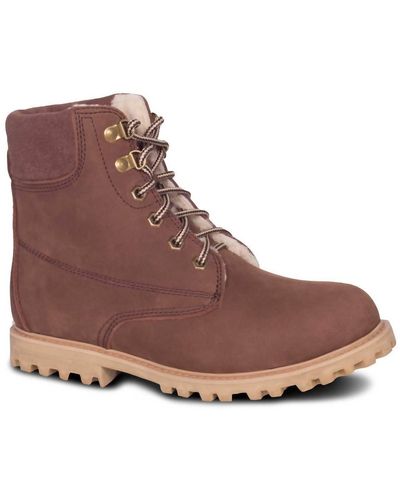 Cloud Nine Kindra Comfort Hiking Boots - Brown