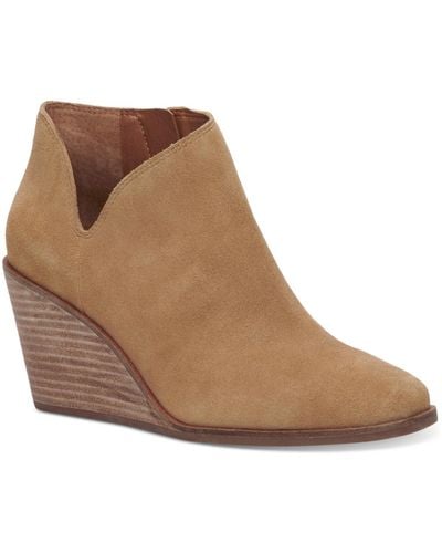 Lucky brand hotsell yimme wedge bootie