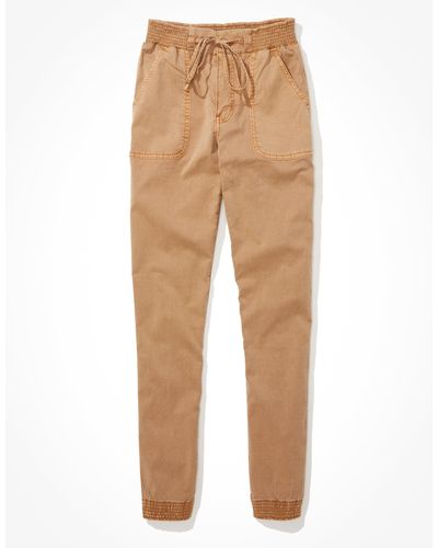American Eagle Outfitters Ae High-waisted jegging jogger - Natural