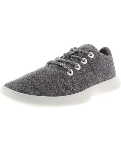 Steve Madden Traveler Lightweight Lace-up Casual Shoes - Gray
