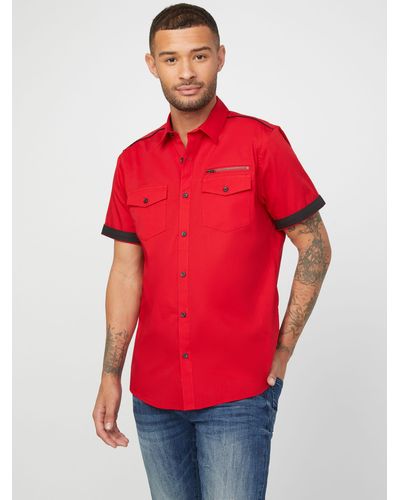 Guess Factory Massy Shirt - Red