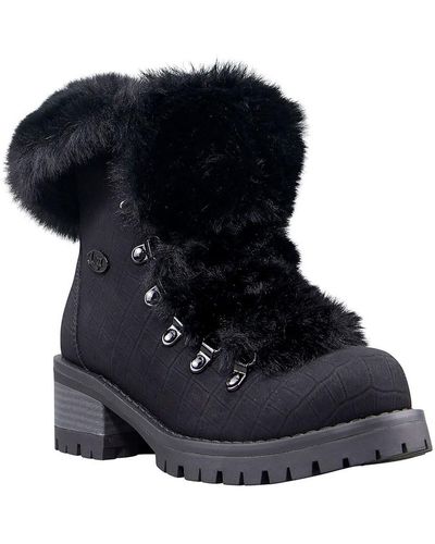 Lugz Adore Comfort Insole Synthetic Winter & Snow Boots - Black
