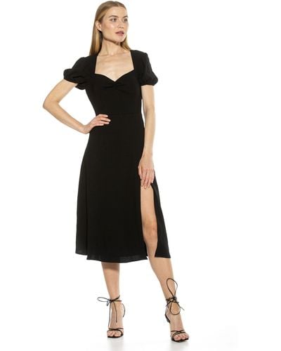 Alexia Admor Gracie Midi Dress - Black