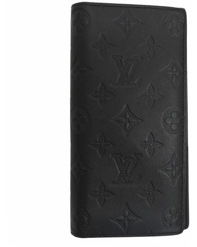 Louis Vuitton Portefeuille Brazza Leather Wallet (pre-owned) - Black