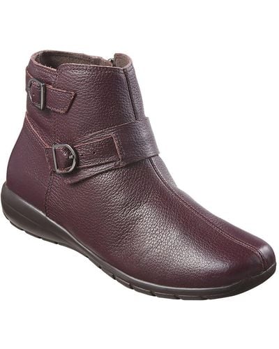 Easy spirit kaymeen leather 2025 ankle booties