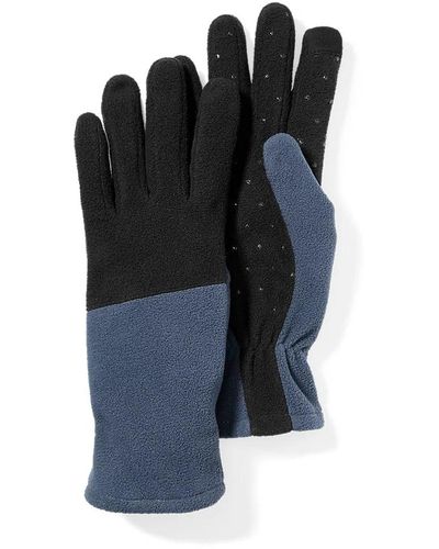 Eddie Bauer Peak Side Fleece Gloves - Black