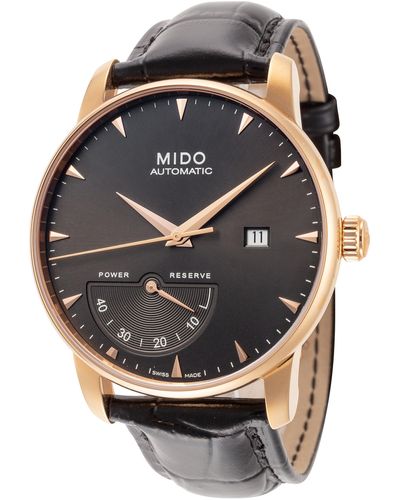 MIDO Baroncelli 42mm Automatic Watch - Metallic