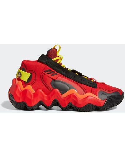 adidas Exhibit B Candace Parker Mid Basketball Shoes - Red