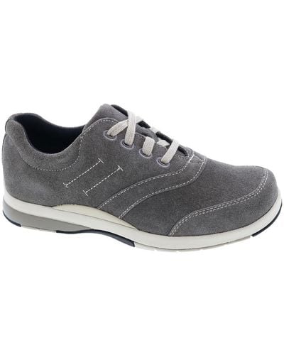 Drew Columbia Suede Walking Athletic And Training Shoes - Gray