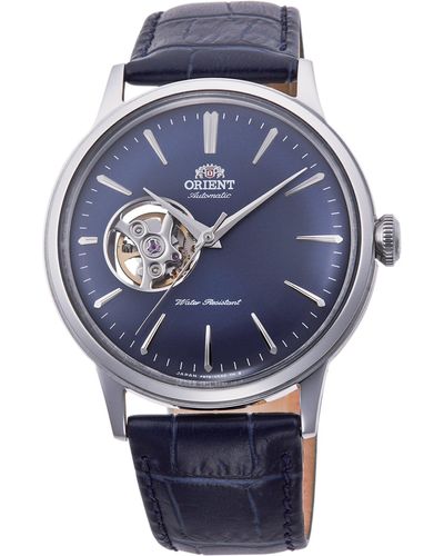 Orient Ra-ag0005l10b Classic Bambino 41mm Manual-wind Watch - Blue