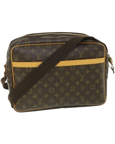 Louis Vuitton Reporter Canvas Shoulder Bag (pre-owned) - Green