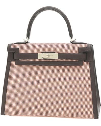 Hermès Kelly 28 Leather Handbag (pre-owned) - Pink