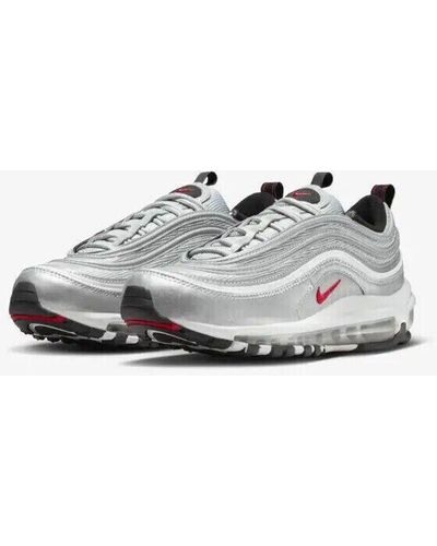 Nike Air Max 97 Og Dq9131-002 Silver Bullet Running Shoes Size 6 Nr5769 - White